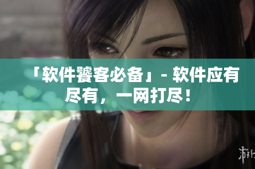「软件饕客必备」- 软件应有尽有，一网打尽！