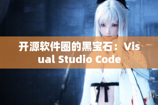 开源软件圈的黑宝石：Visual Studio Code