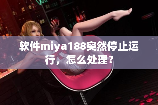 软件miya188突然停止运行，怎么处理？