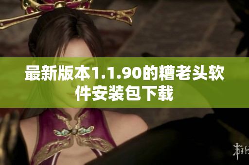 最新版本1.1.90的糟老头软件安装包下载