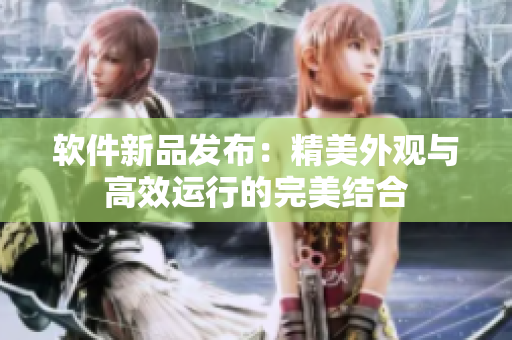 软件新品发布：精美外观与高效运行的完美结合