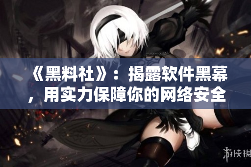 《黑料社》：揭露软件黑幕，用实力保障你的网络安全