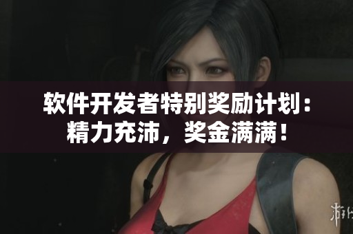 软件开发者特别奖励计划：精力充沛，奖金满满！