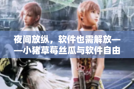 夜间放纵，软件也需解放——小猪草莓丝瓜与软件自由