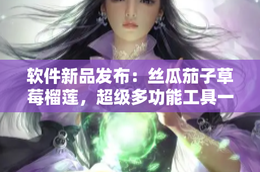 软件新品发布：丝瓜茄子草莓榴莲，超级多功能工具一应俱全！