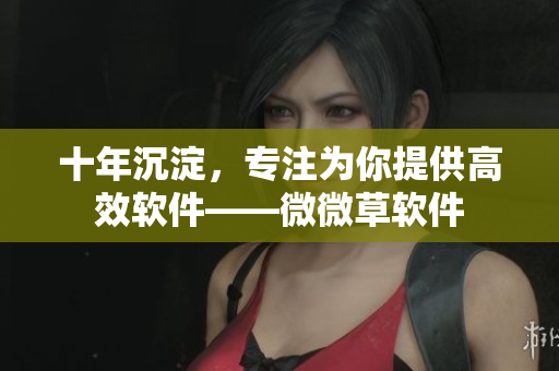 十年沉淀，专注为你提供高效软件——微微草软件
