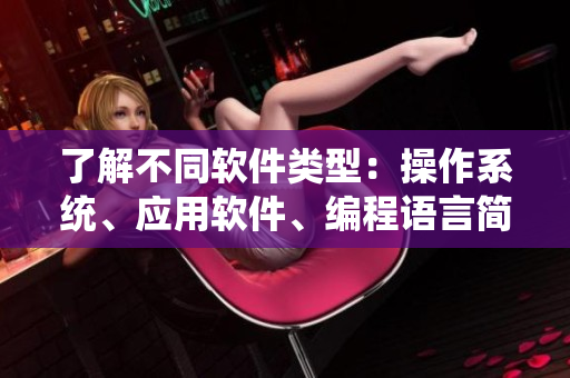 了解不同软件类型：操作系统、应用软件、编程语言简介