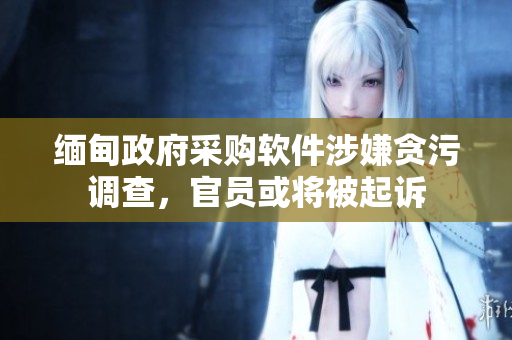 缅甸政府采购软件涉嫌贪污调查，官员或将被起诉