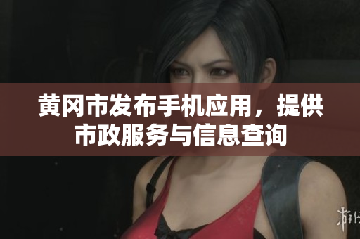 黄冈市发布手机应用，提供市政服务与信息查询