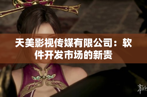天美影视传媒有限公司：软件开发市场的新贵