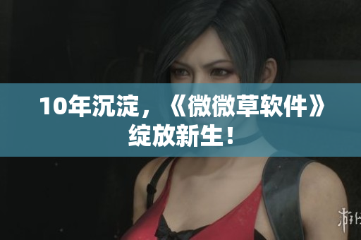 10年沉淀，《微微草软件》绽放新生！