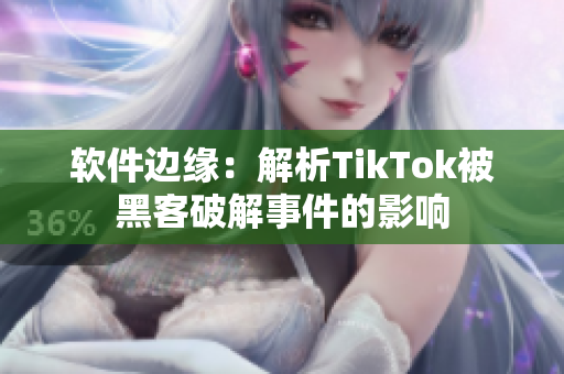 软件边缘：解析TikTok被黑客破解事件的影响