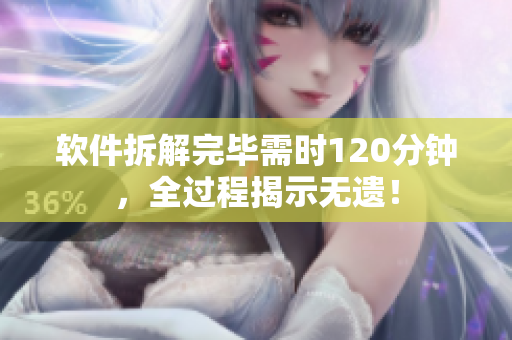 软件拆解完毕需时120分钟，全过程揭示无遗！