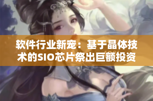 软件行业新宠：基于晶体技术的SIO芯片祭出巨额投资