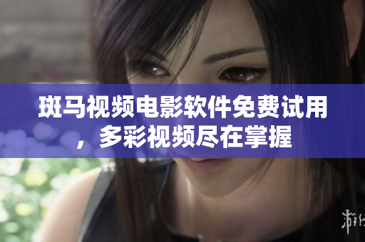 斑马视频电影软件免费试用，多彩视频尽在掌握