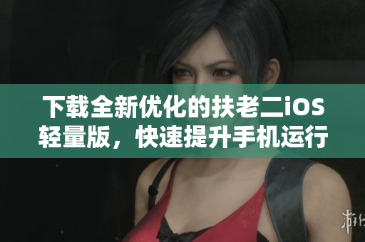 下载全新优化的扶老二iOS轻量版，快速提升手机运行效率