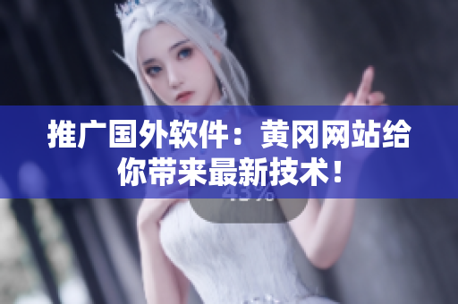 推广国外软件：黄冈网站给你带来最新技术！