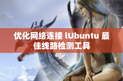 优化网络连接 lUbuntu 最佳线路检测工具