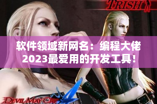 软件领域新网名：编程大佬2023最爱用的开发工具！